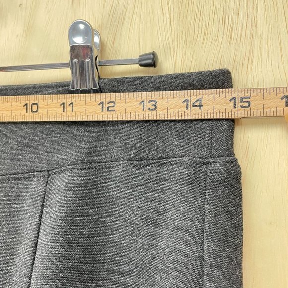 The Limited Collection Ponte Pant Pull On Grey Heather Professional Casual Sz 4 - Picture 8 of 12